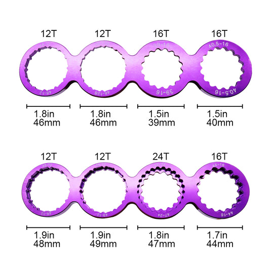 8-in-1 Bike Bottom Bracket Wrench - Fits 90% of Market Bikes - Image 2