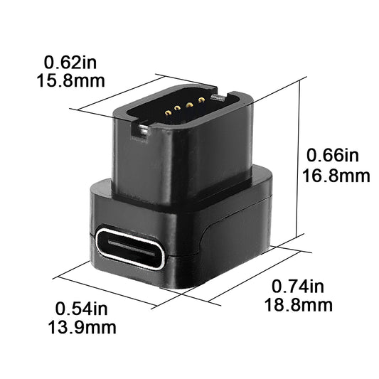 Shimano Di2 charging cable with USB-C connection for BT-DN300 battery