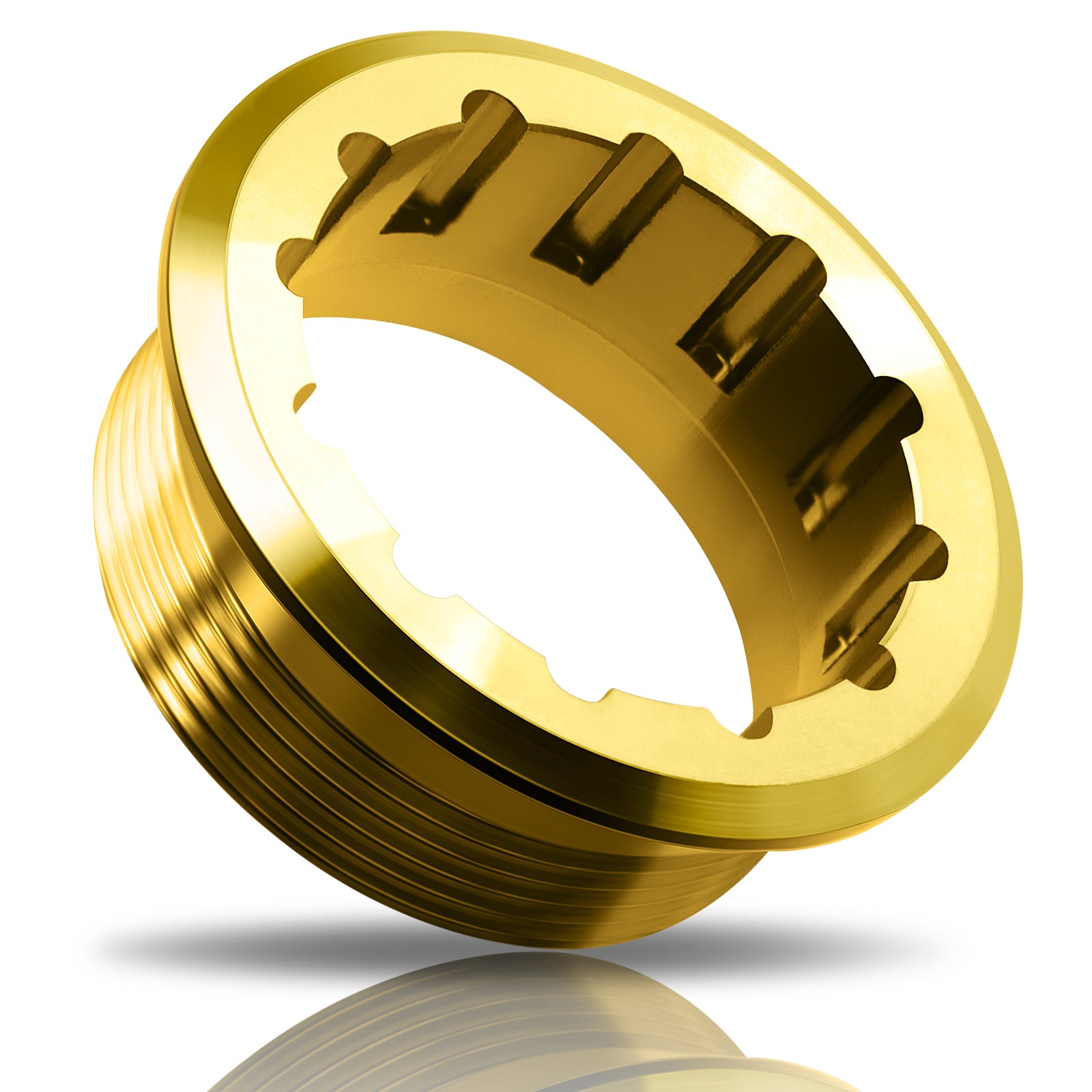 12-Speed Titanium Alloy Freewheel Lockring Cover - MS Hub - Image 9