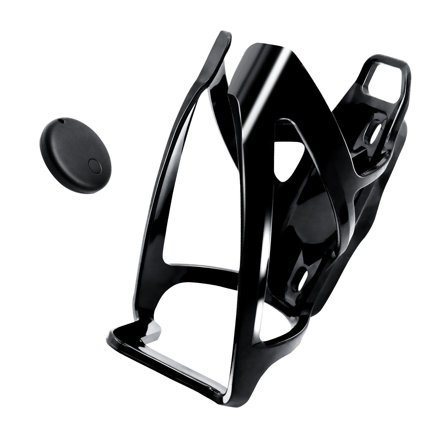 Hidden AirTag bike mount water bottle cage - anti-theft GPS tracker