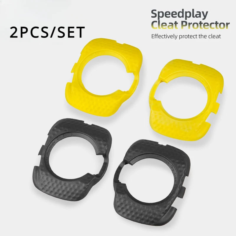 Cycling cleat covers compatible with Wahoo Speedplay road bike pedals