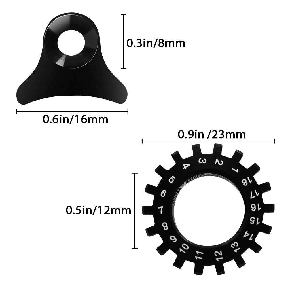 15mm Barrel Shaft Nut Repair
