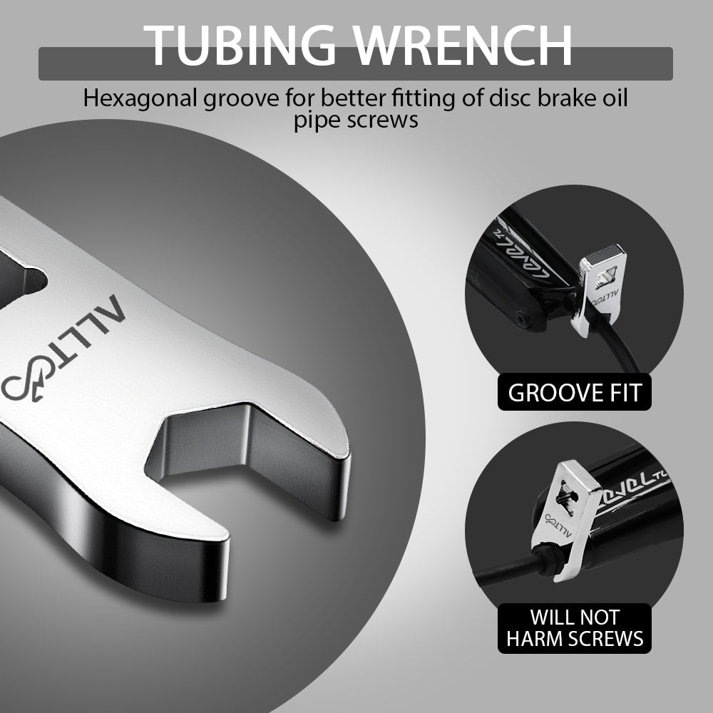 Hydraulic Brake Cable Wrench - Bicycle Brake Bolt Tool - Image 3