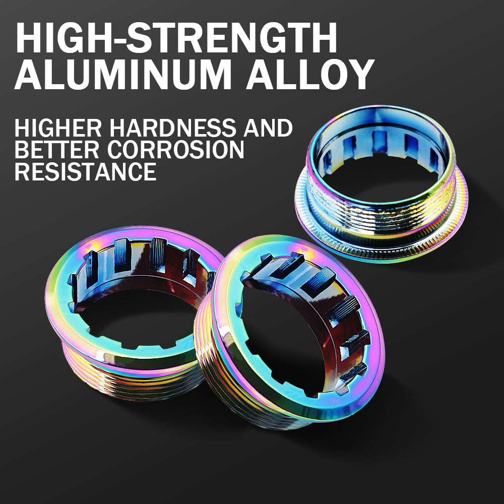 12-Speed Titanium Alloy Freewheel Lockring Cover - MS Hub - Image 6