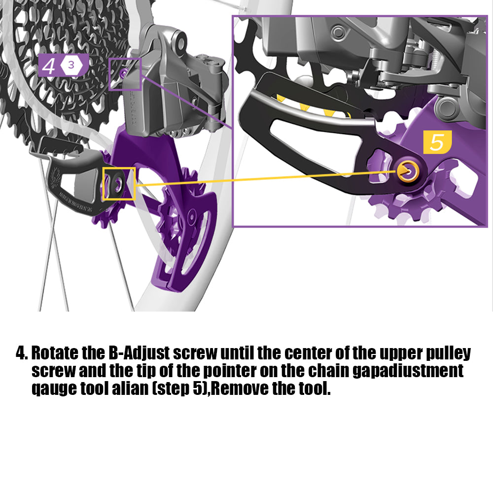 SRAM Rear Derailleur B-Gap & Chain Gap Adjustment Tool - View 6