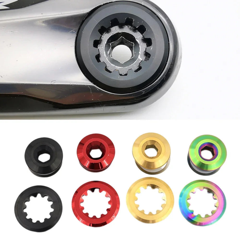 Shimano XTR FC-M9100 titanium crank bolt - lightweight upgrade