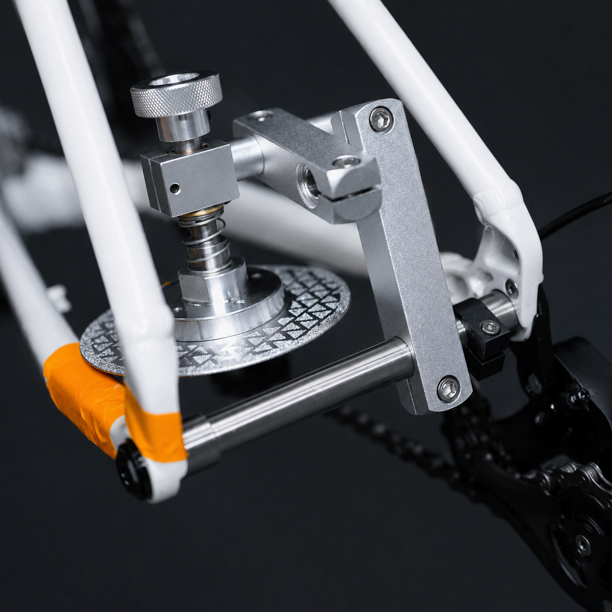 Bike Disc Brake Mount Facing Tool, Precision Brake Post Resurfacing Kit for Road/MTB, Fits 100/110/135/142/148mm Hubs