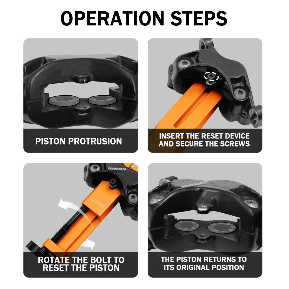 sram piston press